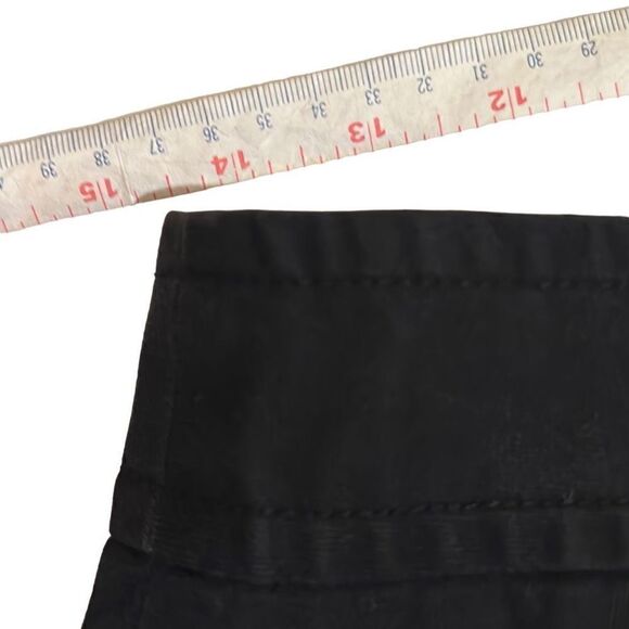 Ann Taylor Loft Marisa Ladies Size 2 Black Cotton Blend Capri Pants - Picture 7 of 9